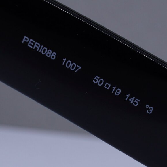 Palm Angels PERI086 HYDE 1007 Rectangle Sunglasses - Black/Dark Grey - Picture 9 of 11